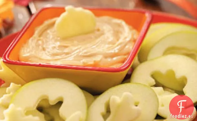 Dip de Manzana con Caramelo Esponjoso
