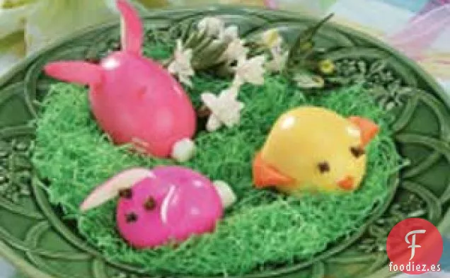 Conejitos de Pascua y Pollitos