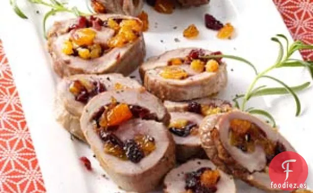 Solomillos de Cerdo con Arándanos y Albaricoque