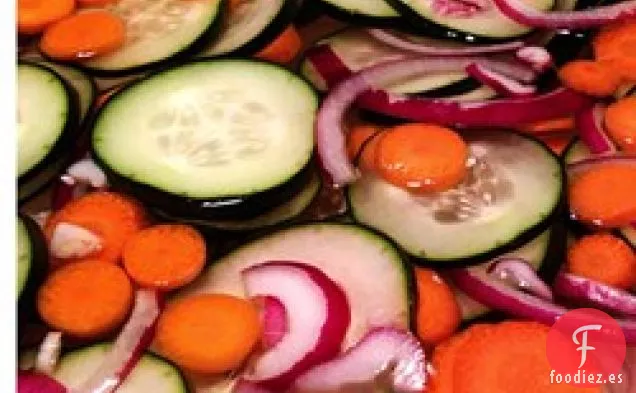 Ensalada Tailandesa de Pepino Dulce y Picante