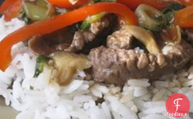 Salteado de Ternera Japonesa