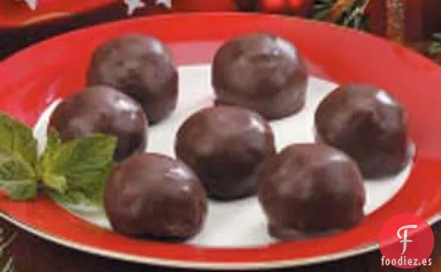 Bolitas Crujientes de Mantequilla de Maní