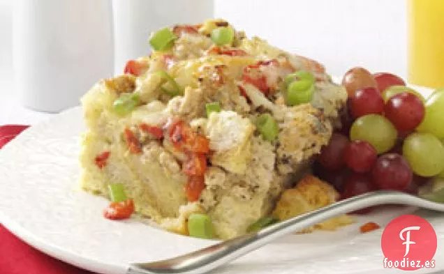 Horneado de Brunch de Brie y Salchichas Makeover