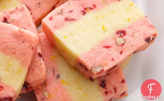 Galletas de Nevera Cran-Naranja
