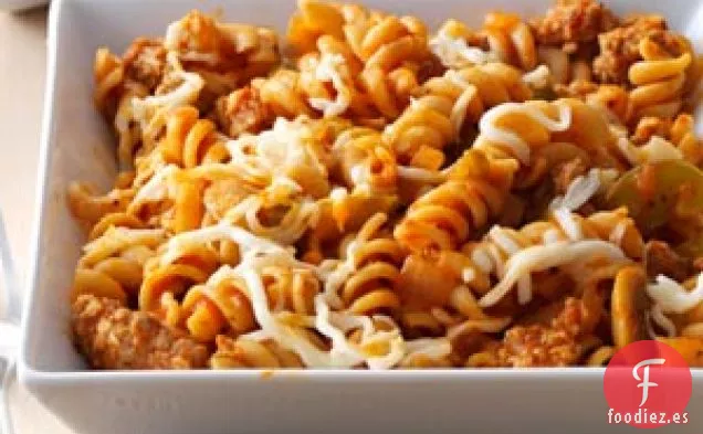 Pasta de Pizza de Salchicha