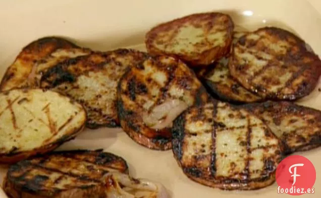 Patatas Rojas y Cebollas a la Parrilla