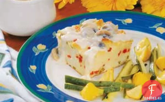 Cuadrados de Pollo Salados