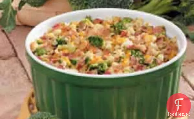 Cazuela de Brócoli con Queso