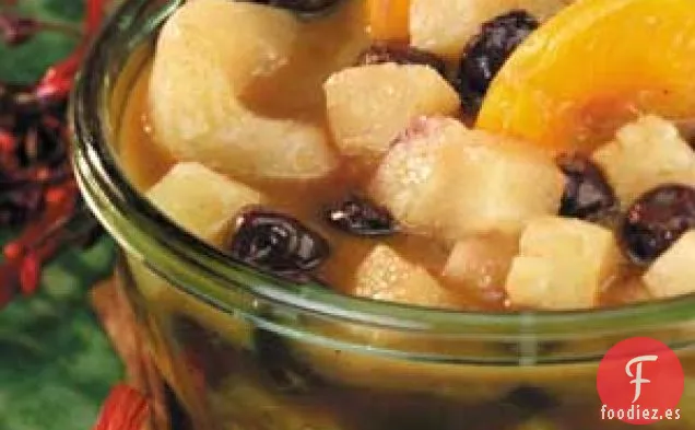 Curry Tibio de Frutas