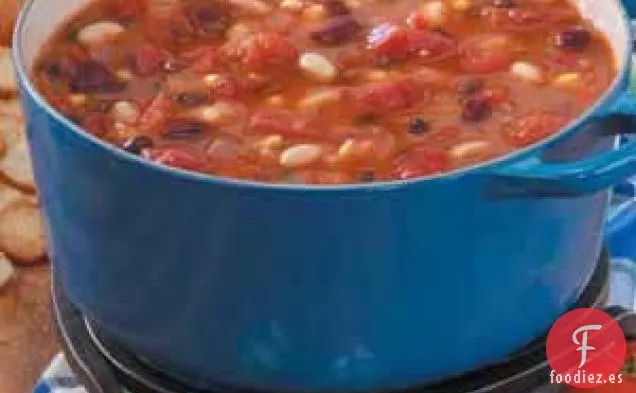 Sopa de Frijoles del Suroeste