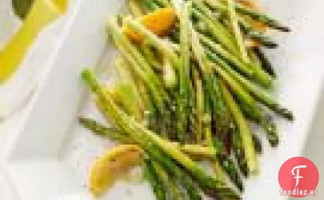Espárragos Asados Con Limón