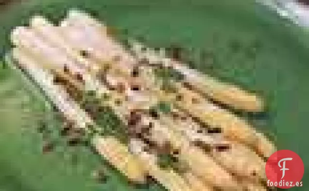 Espárragos Blancos con Vinagreta de Trufa