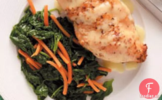 Pollo y Verduras al Limón