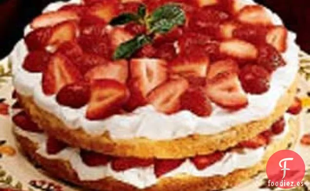 Sensacional Tarta de Fresas