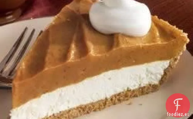 Tarta de Calabaza de Doble Capa