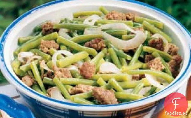 Delicia de Frijoles con Salchicha