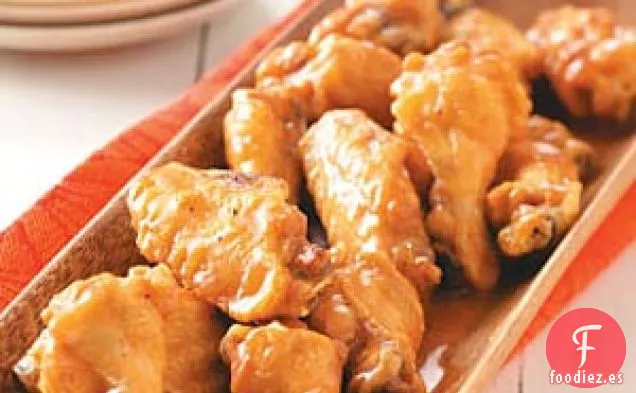 Alitas de Pollo Picantes de Arce