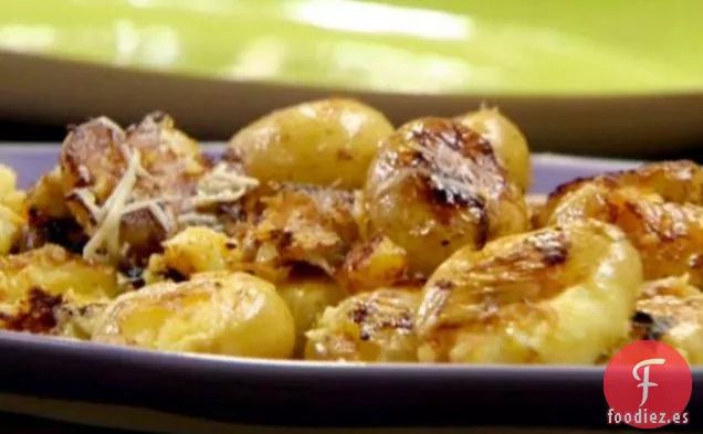 Patatas Trituradas con Mantequilla y Parm