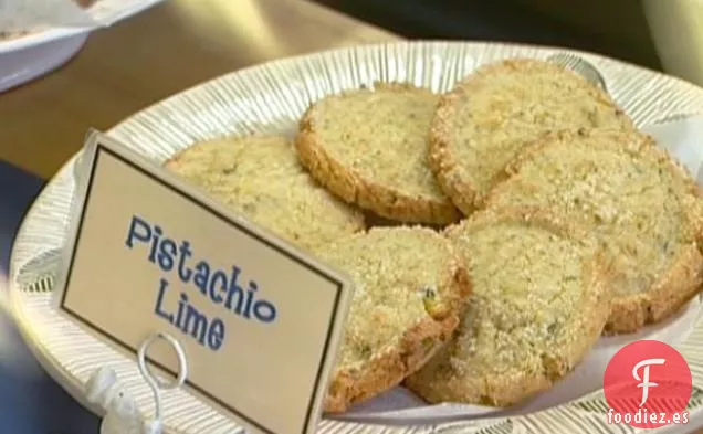 Galletas de Pistacho y Lima
