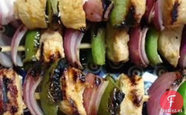 Brochetas de Pollo