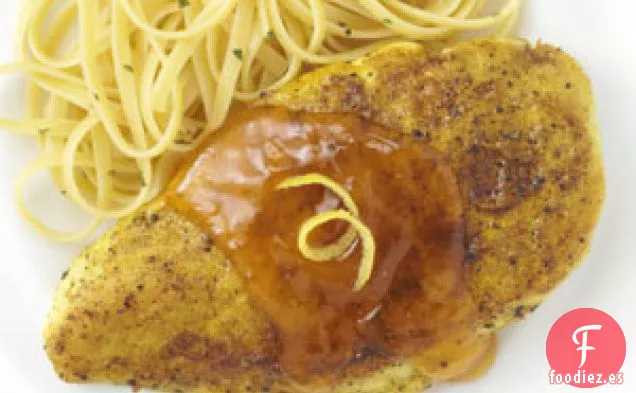 Pollo al Albaricoque y Limón