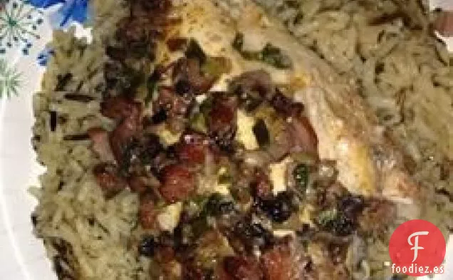 Pechugas de Pollo Rellenas Criollas