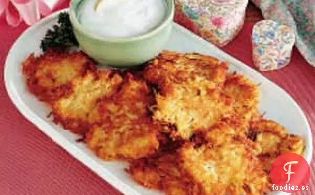 Tortitas de Patata y Manzana