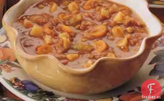 Sopa de Lentejas al Curry