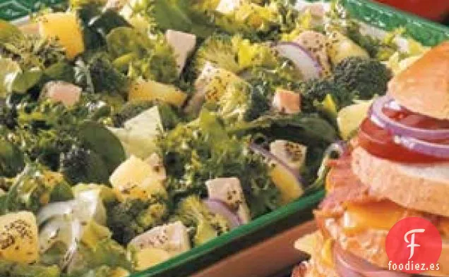 Ensalada de Pavo con Brócoli