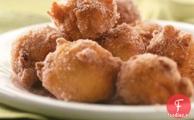 Buñuelos de Manzana Azucarados