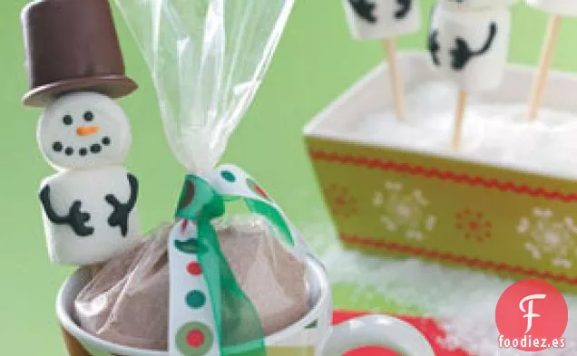 Muñecos de Nieve de Malvavisco