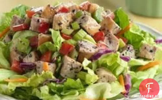 Ensalada de Pollo con Arándanos y Limón