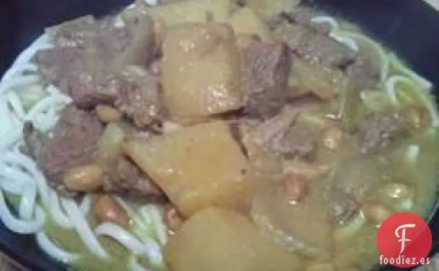 Curry Mussaman de Cocción Lenta