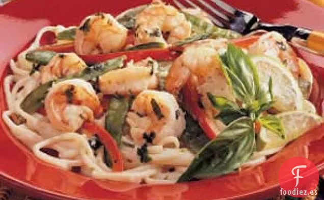 Camarones con Ajo y Lima