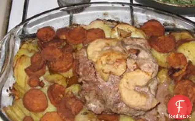 Lomo de Cerdo con Canela y Patatas