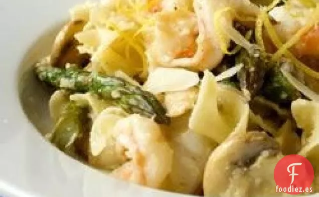 Camarones y Espárragos
