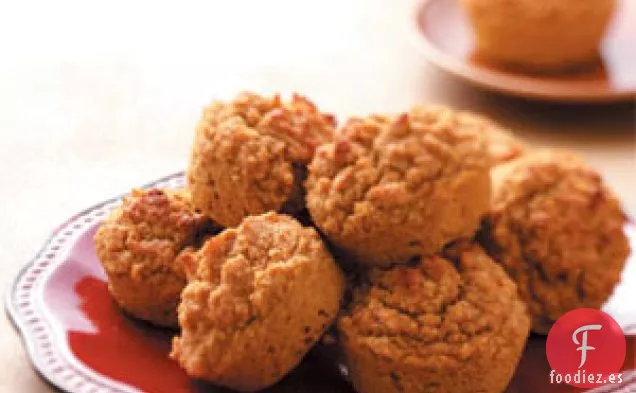 Muffins de Salvado de Avena y Calabaza