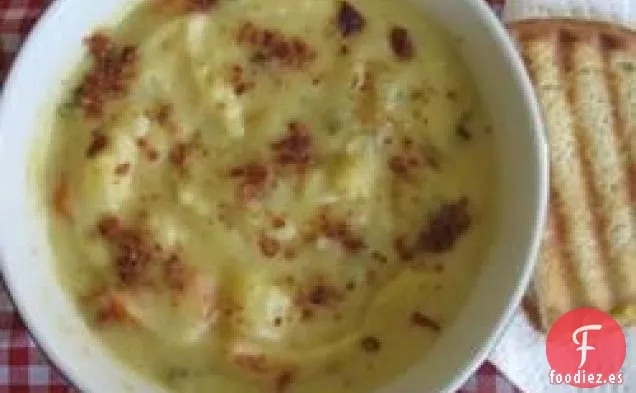 Sopa de Queso de Jardín