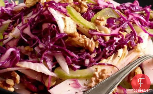 Ensalada de Col Lombarda y Escarola