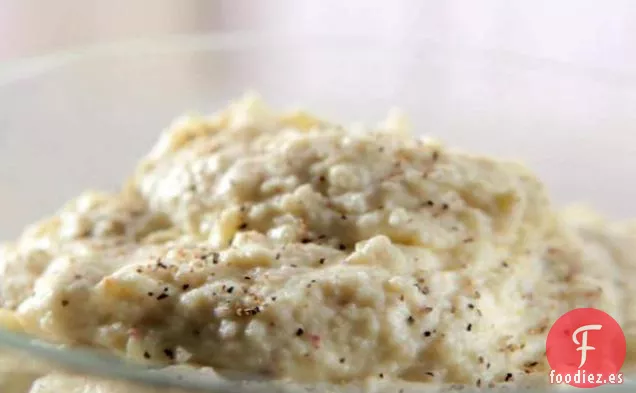 Puré de Patatas con Queso de Cabra y Pimienta