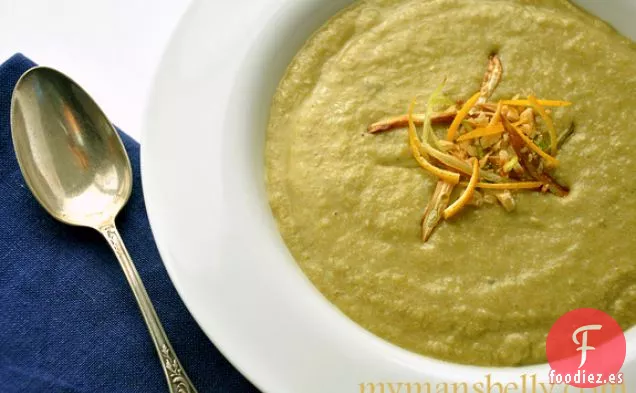 Receta De Sopa De Crema De Espárragos