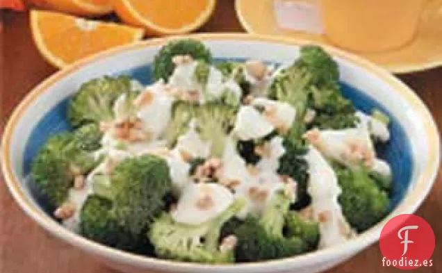Brócoli Con Crema De Naranja