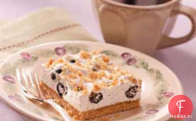 Postre de Crema de Arándanos