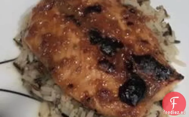 Salmón Glaseado Dulce y Caliente