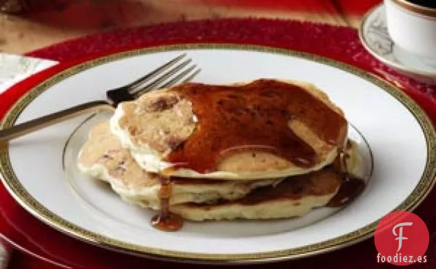 Panqueques de Arándanos con Salchicha