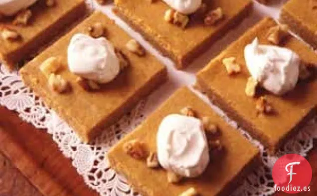 Postre de Tarta de Queso y Calabaza