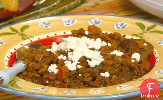 Guiso Abundante de Cordero y Lentejas