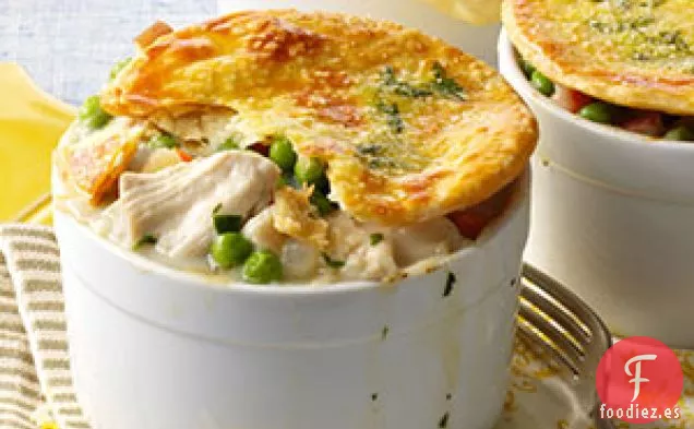 Potpies de Pavo Salados