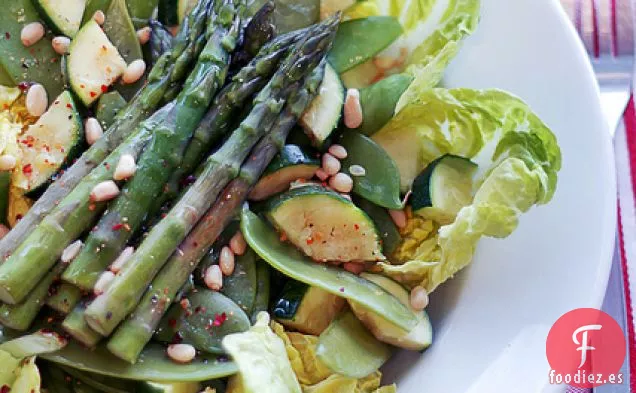 Espárragos, Calabacines Y Vendas De Sarna