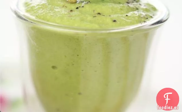 Sopa Fría De Espárragos Con Sandía A La Parrilla